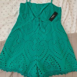 Lulu’s Green Romper